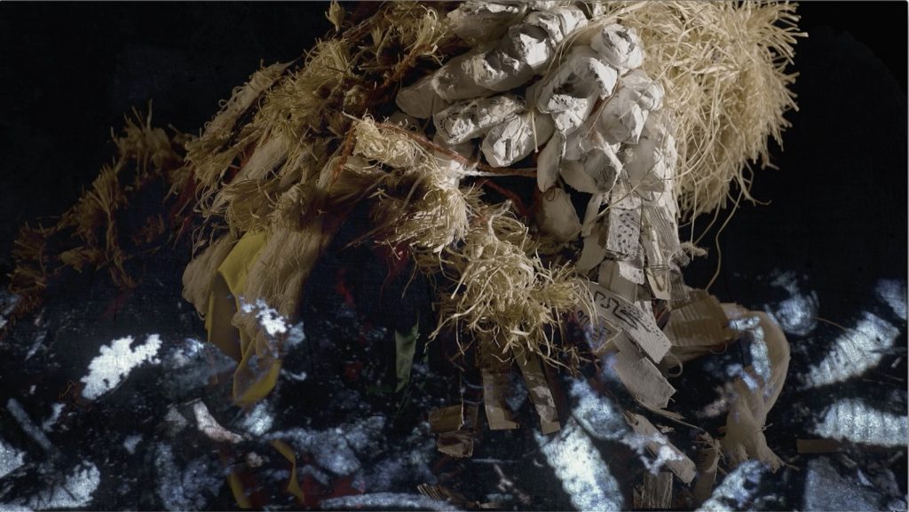Dohee Lee in MU/CONNECTOR: CHILSEONG SAENAMGUT - Screenshot by Carole Kim, courtesy of REDCAT