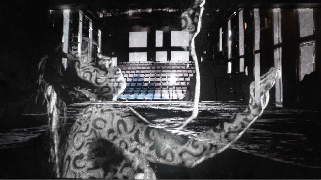 Dohee Lee in MU/CONNECTOR: CHILSEONG SAENAMGUT - Screenshot by Carole Kim, courtesy of REDCAT
