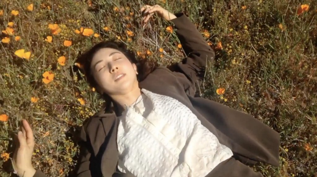 Hyosun Choi in "Flowers and the Symphony" - Photo courtesy of Invertigo Dance Theatre