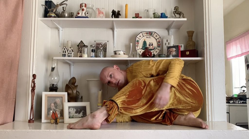 Cody Brunelle Potter in "Playful Loving and Tender" - Photo courtesy of Invertigo Dance Theatre