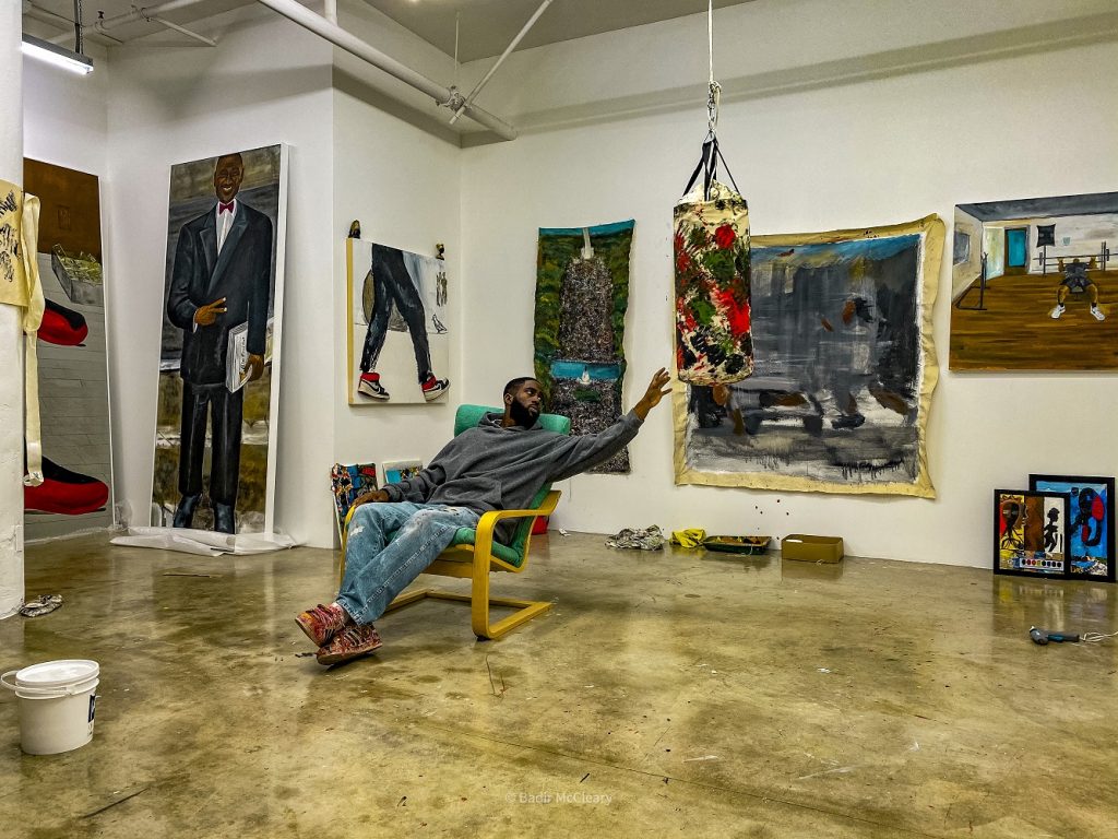 Artist Jonah Elijah - Photo by Badir McCleary , courtesy of TMC