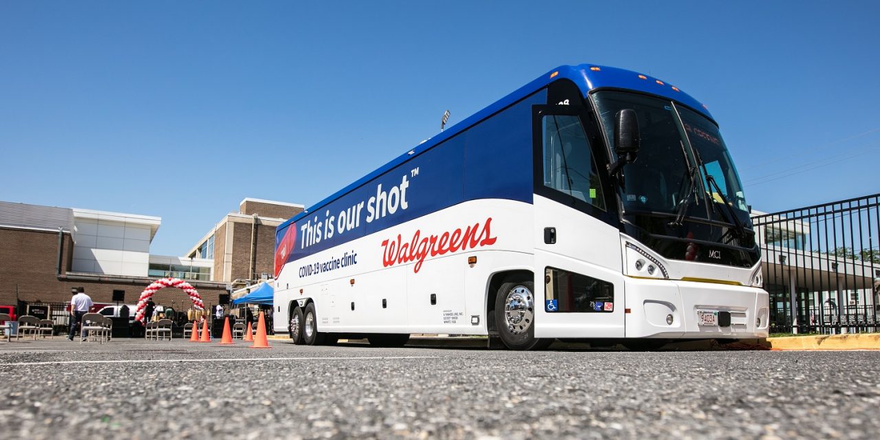 Walgreens Mobile Bus Clinic Offers Free Covid Vaccinations in Downtown LA June 24-27, 2021