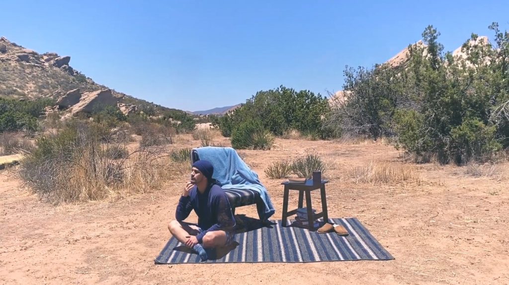 Smash Cut, dances for camera - "Blue" by Melesio Anthony Aceves - Screenshot by LADC 