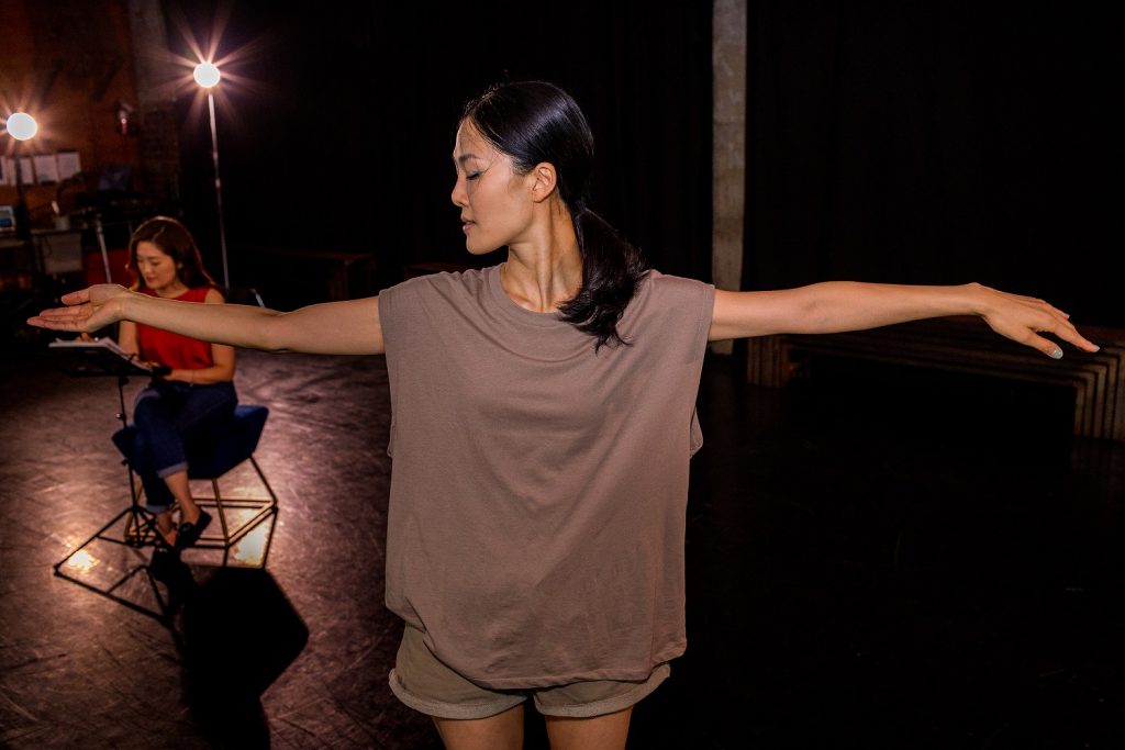 DaEun Jung in "Byoul Part 2, Da" - Photo by Taso Papadakis