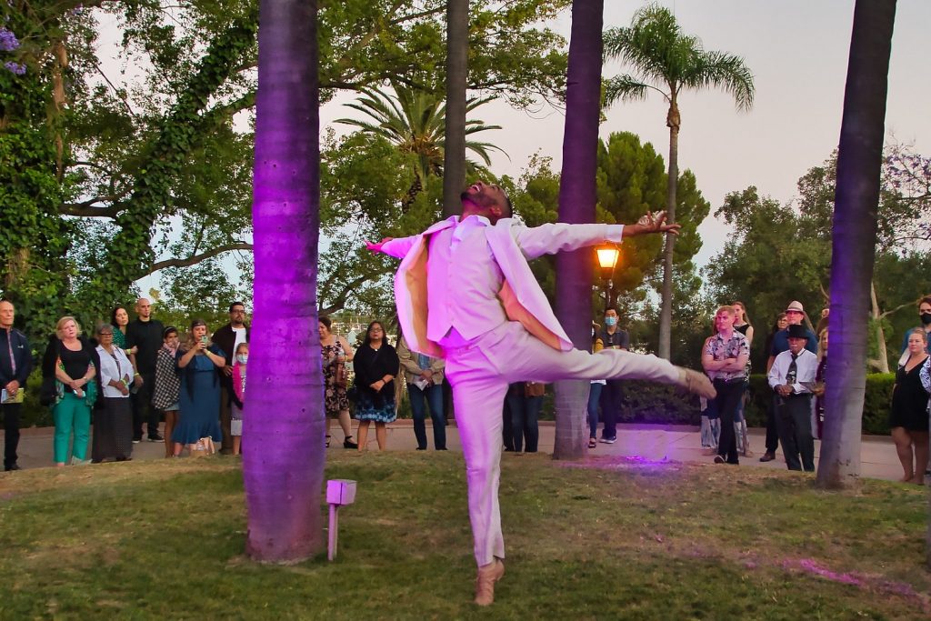 Camal Pugh in Gatsby Redux - Photo by Barry Weiss