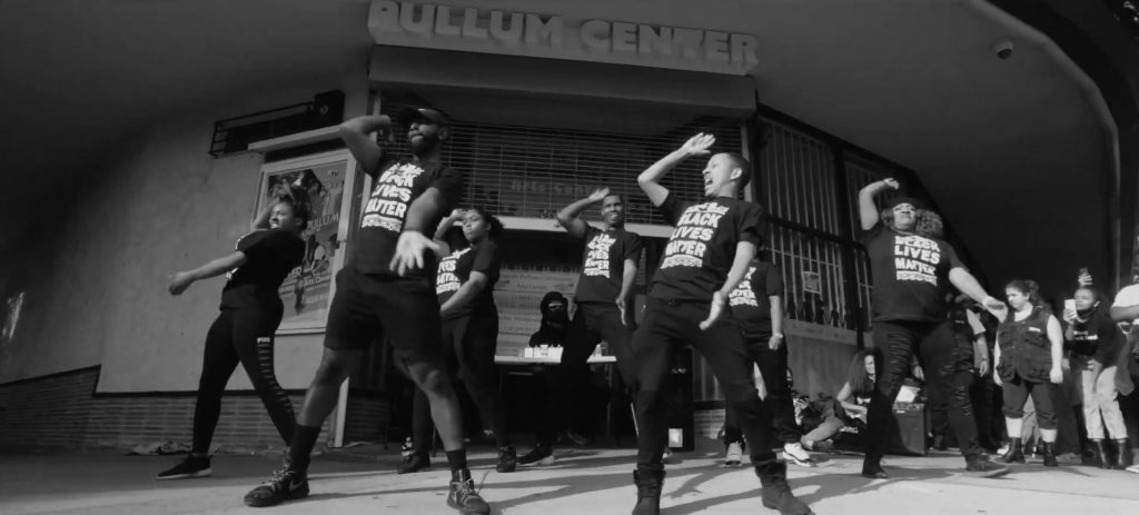 Smash Cut, dances for camera - "I'm Black/Dance Therapy" - Screenshot by LADC