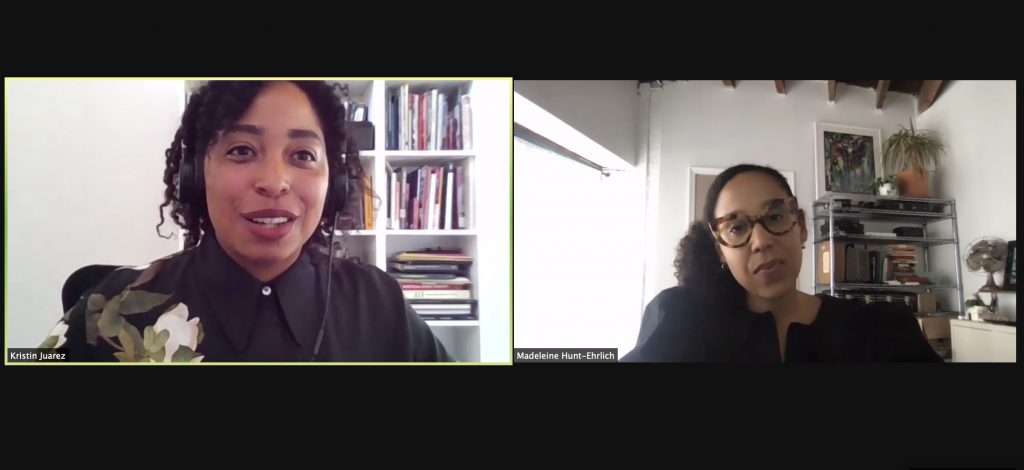 Kristin Juarez and Madeleine Hunt-Ehrlich - Screenshot by LADC