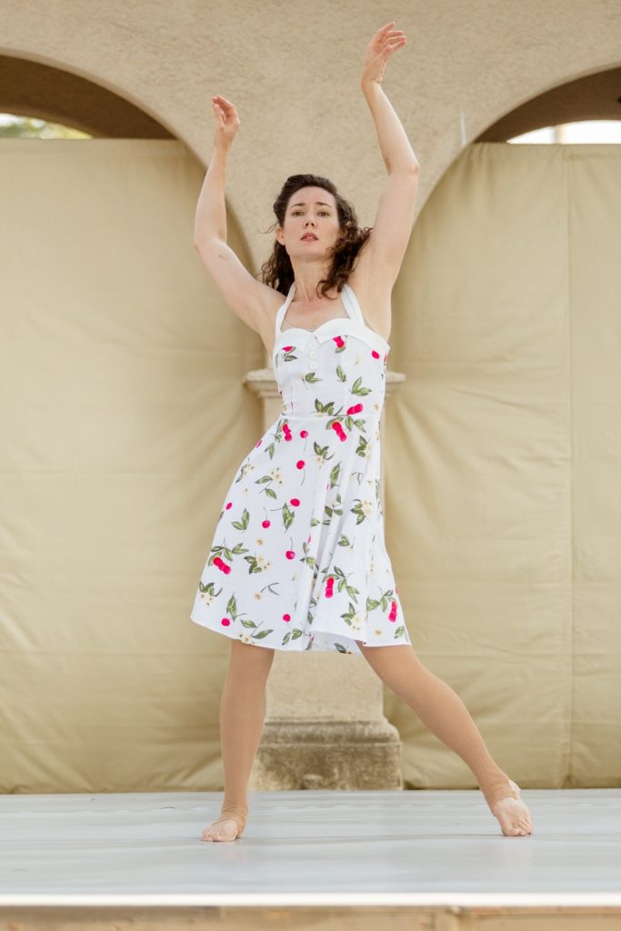 Jenn Logan in Nancy Doede's "Curly"s Wife" - Photo by Shana Skelton