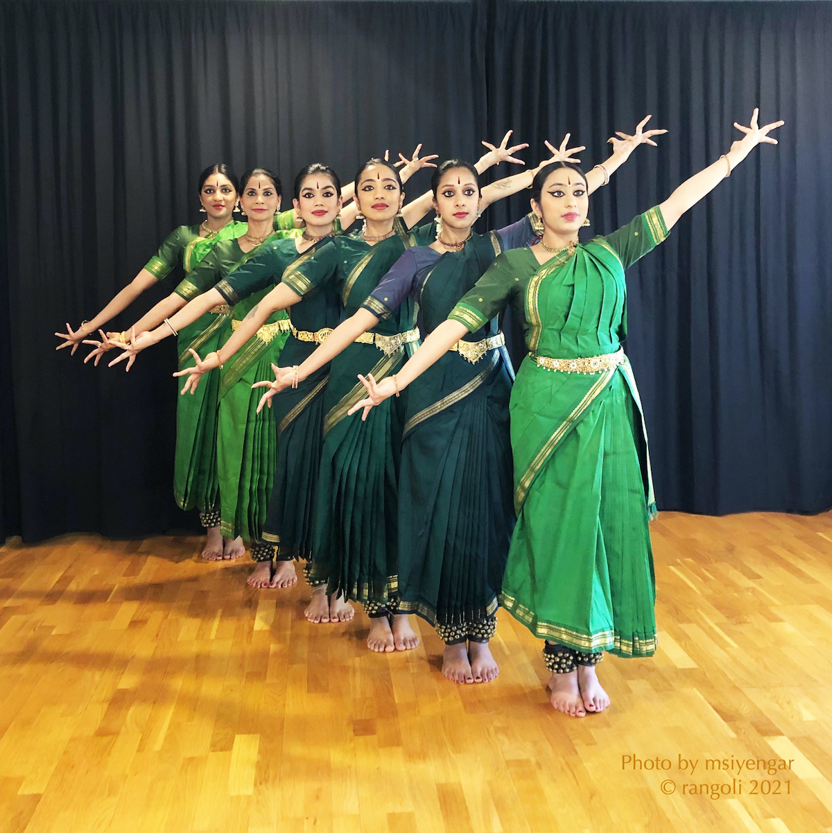 Rangoli Dance Company. Photo by Malathi Iyengar.