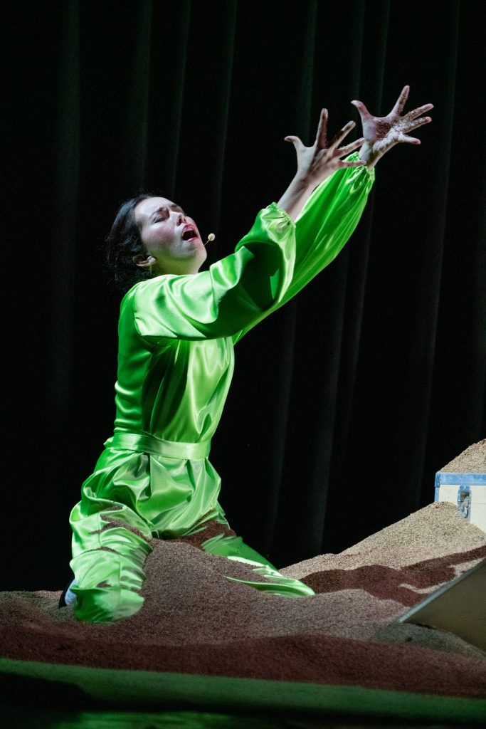Long Beach Opera - Laurel Irene in "Voices from the Killing Jar" - Photo by Jordan Geiger