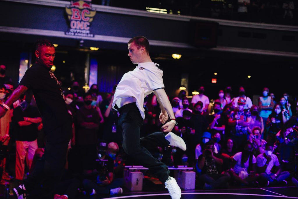 Scarface and Yuri - Red Bull BC One, 2021, Cyper - Los Angeles - Photo courtesy of Red Bull BC