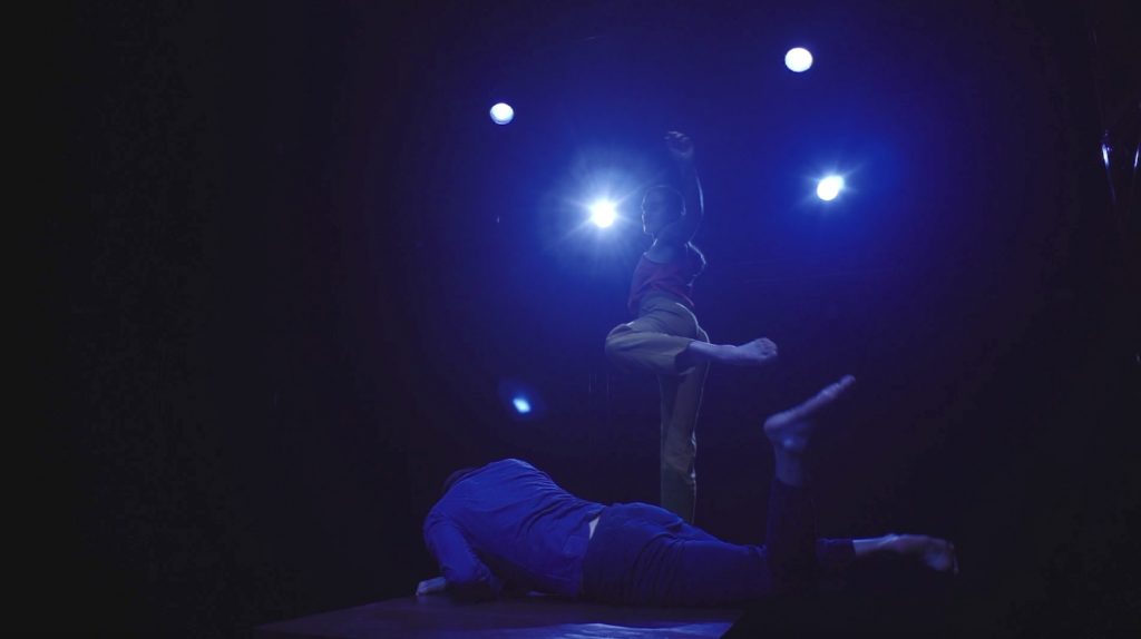 Haylee Nichele, Spencer Jensen - The Kitchen Table Project - Screenshot courtesy of Invertigo Dance Theatre