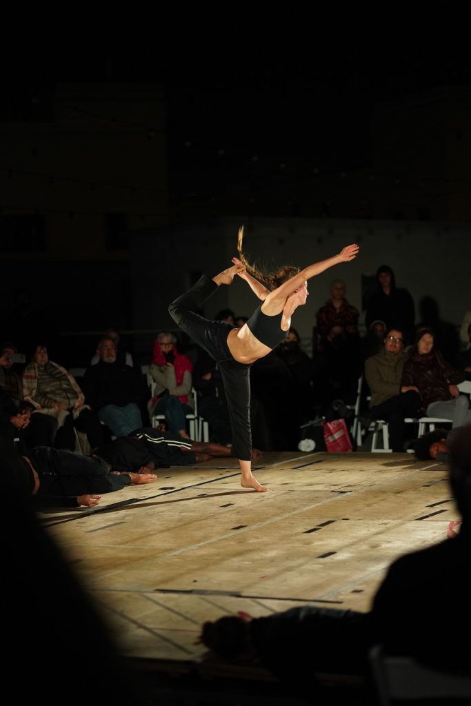 Jill Wilson performing in Jacob Jonas's "Juxtapose" - Photo by Jacob Jonas