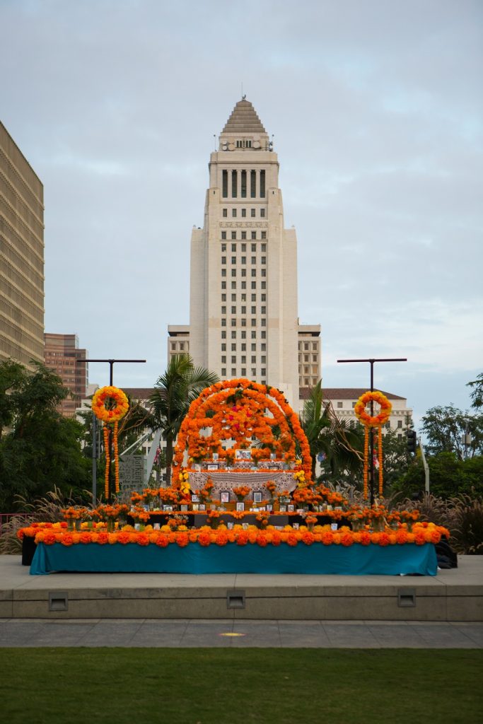 Grand Park's Downtown Dia de los Muertos 2020 - Photo by Beau Ryan