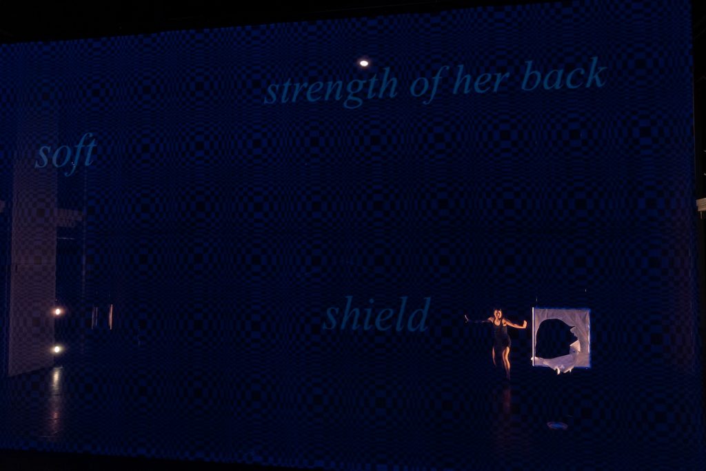 REDCAT NOW Festival - Jasmin Orpilla performing in her "Talged: Her body she cares for, her soul/s she guards" - Photo by Angel Origgi