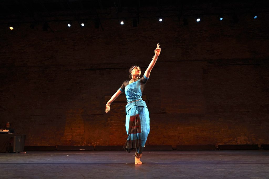 Ashwini Ramaswamy in her "Let the Crows Come" - Photo by Jake Armour