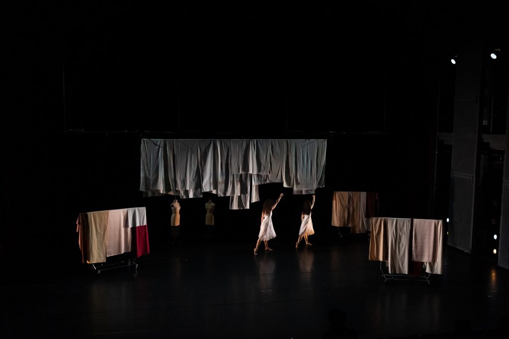 REDCAT NOW Festival - (L-R) Rosanna Tavarez, Hyosun Choi in "Piece X Piece" - Photo by Angel Origgi