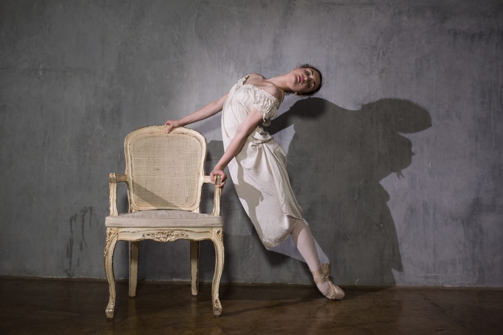 Scene from Joy Womack: The White Swan - Screenshot courtesy of Film Movement
