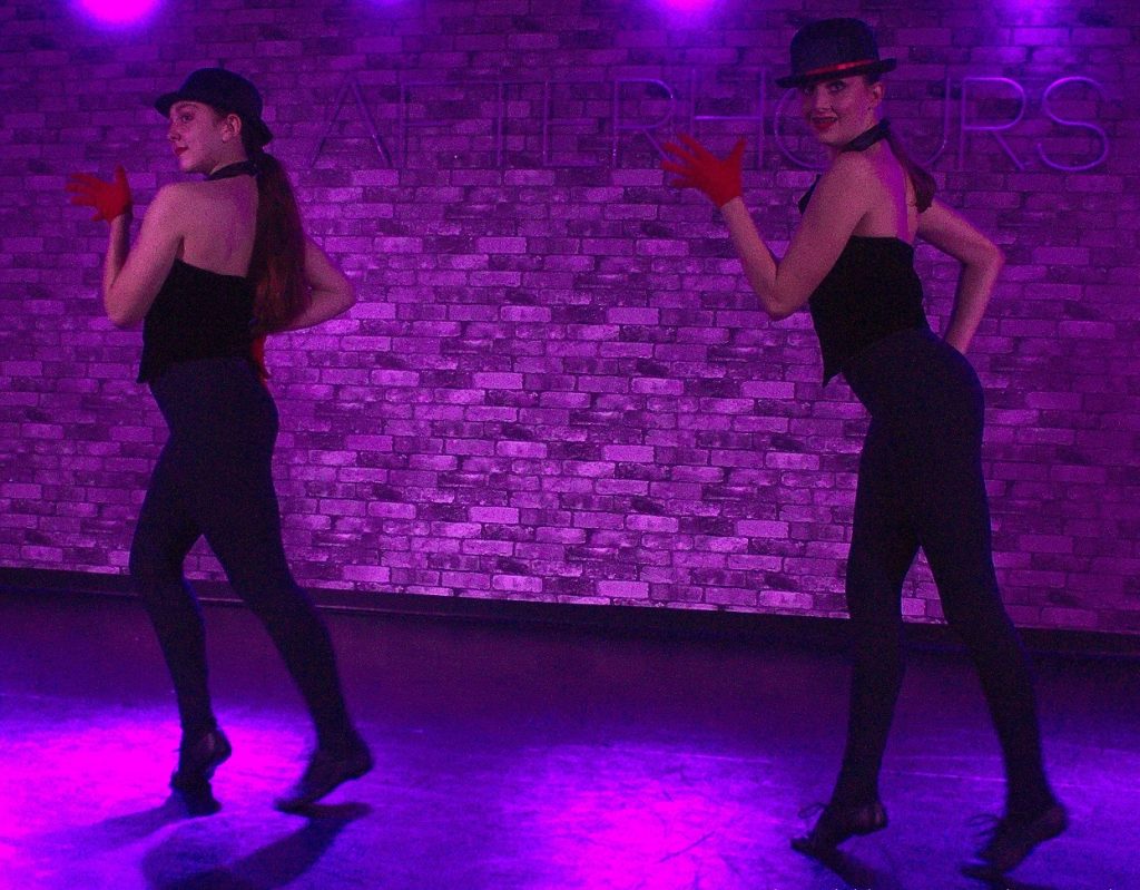 Spectrum 2 - Mikayla Flemming and Jessie Levasheff in an excerpt from Christine Baltes's "Syncopated Style" - Photo by Tony Mierzwicki