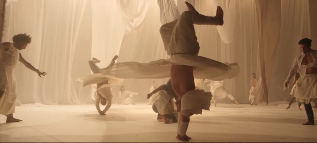 Scene from "Odyssey" by Hervé Koubi - Screenshot by LADC