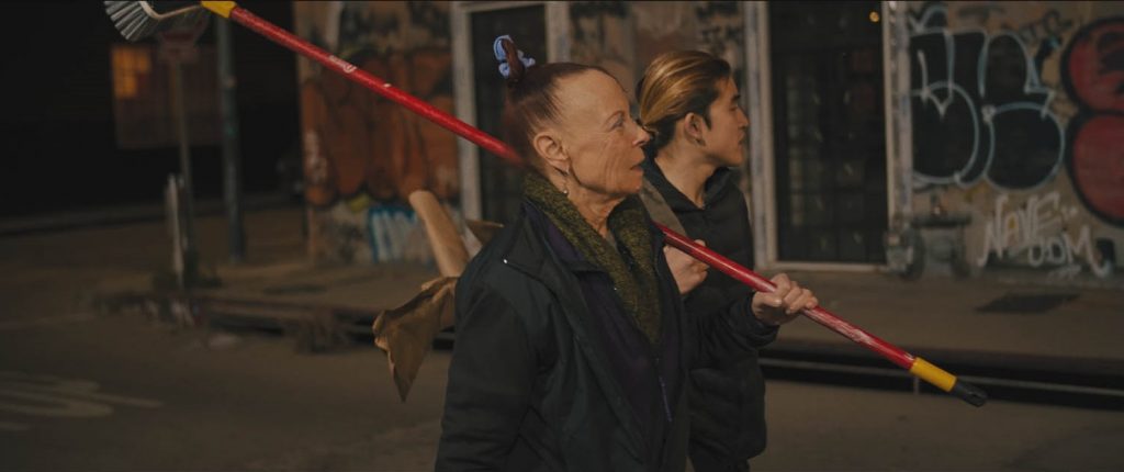 Linda Lack and Inksap - Still from "Ink & Linda" - Director/Cinematographer: Stuart C. Paul