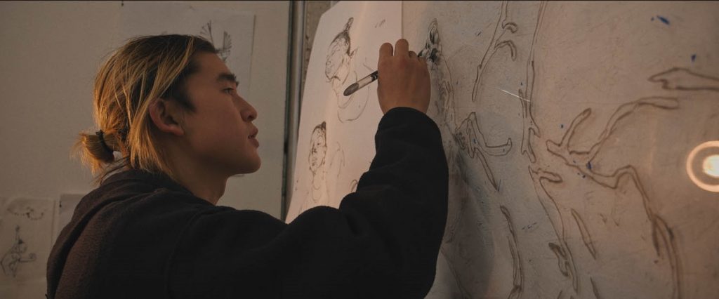 Inksap - Still from Linda Lack from "Ink & Linda" - Cinematographer Stuart C. Paul
