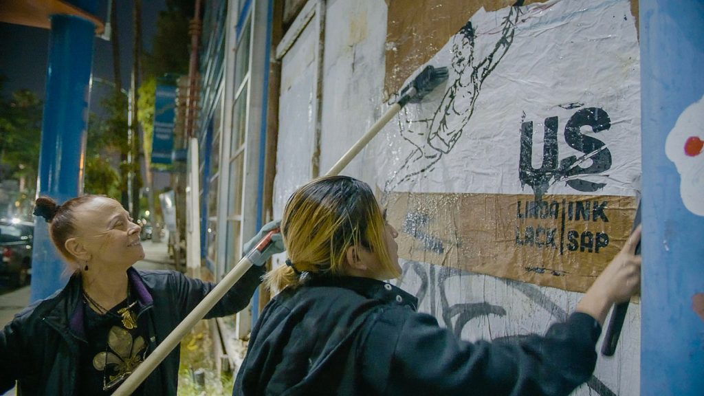 Linda Lack and Inksap - Still of Linda Lack from Ink & Linda - Cinematographer Stuart C. Paul