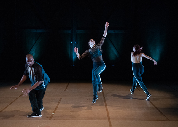 Ephrat Asherie Dance - (L-R) Matthew Wesst, Ephrat Asherie and Teena Marie Custer - Photo by Christopher Duggan