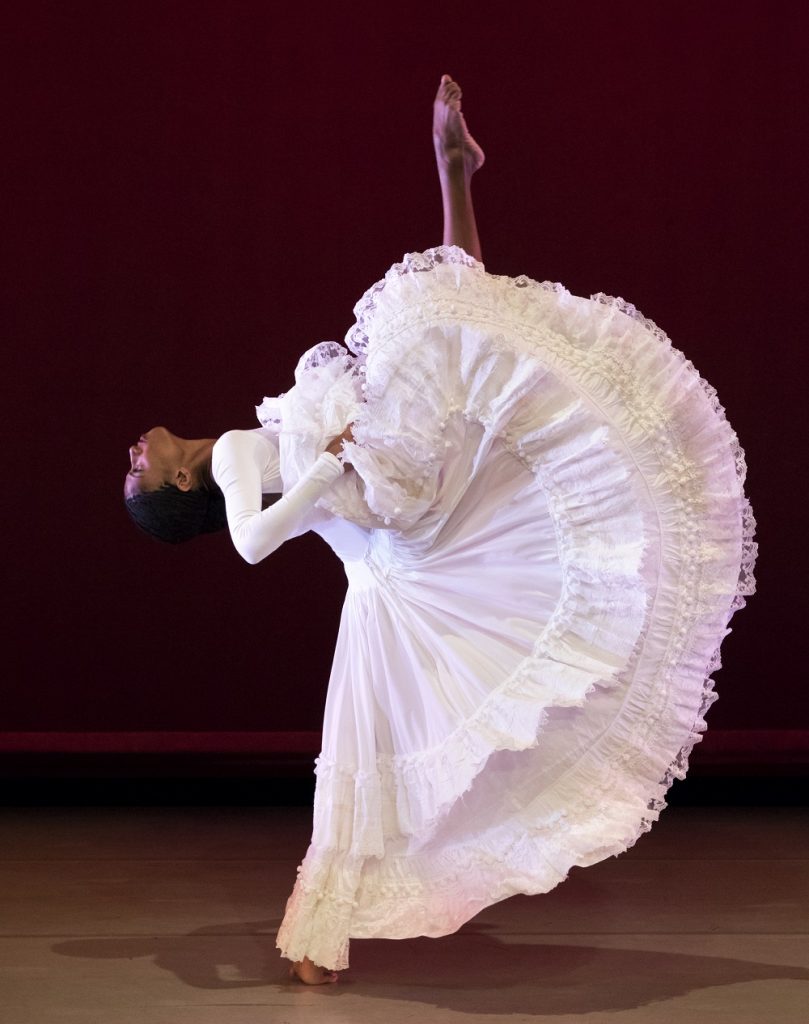 Alvin Ailey American Dance Theater - Jacqueline Green in Ailey's "Cry" - Photo by Paul Kolnik