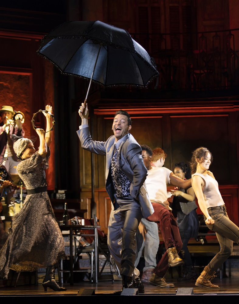 Levi Kreis and Company in "Hadestown" North American Tour - Photo by T. Charles Erickson