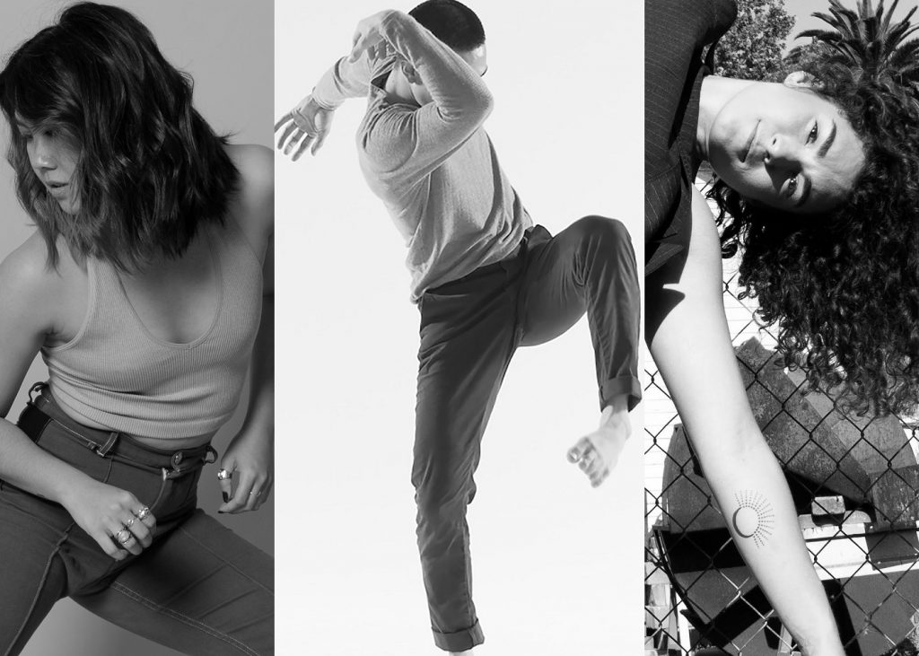 "All Over" choreography by Kevin Williamson - (L-R) Chelsea Roquero, Kaia Makihara, Alexandra Rix - Photo courtesy of the artist