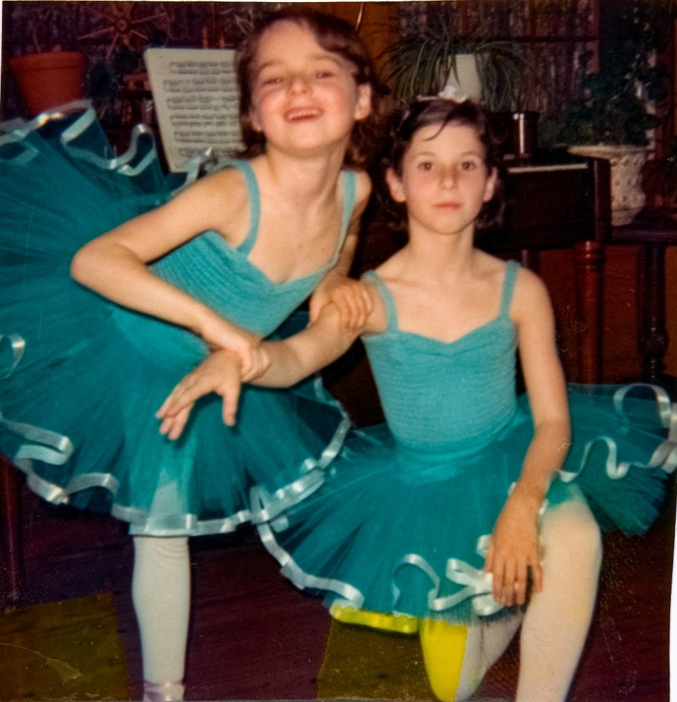 Petit Rat - Family photo (L-R) Vera and Deborah Wagman - Courtesy of the Wagman Family