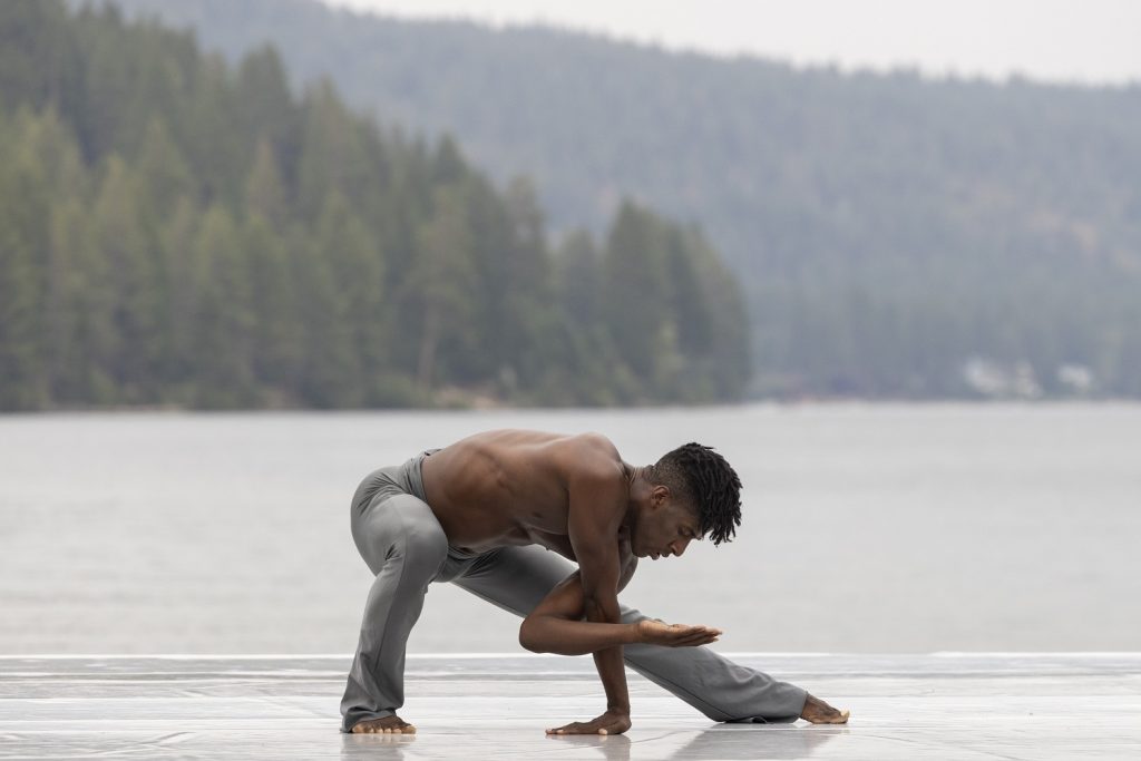 Lloyd Knight at Lake Tahoe Dance Festival, Friday 2021. Credit Photo: Erin Baiano