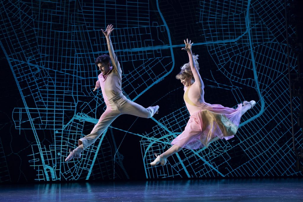 Jacob Guzman and Mattie Love in Bob Fosse's 'Dancin' - Photo by Julieta Cervantes
