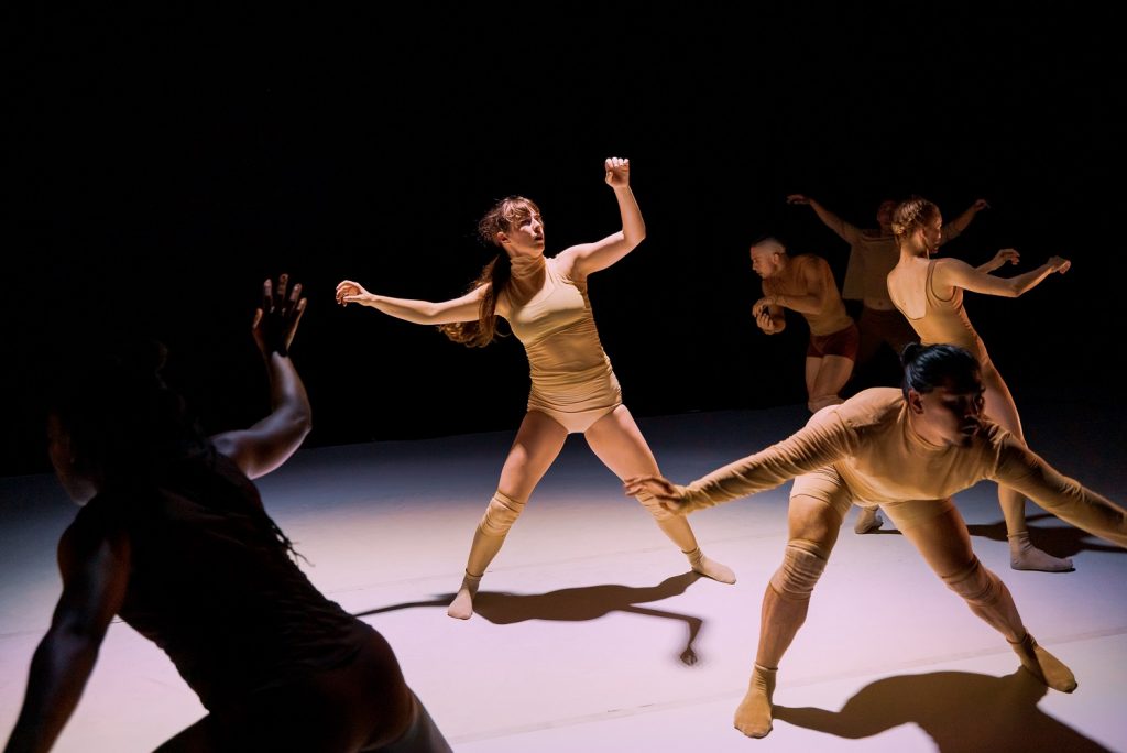 LACDC in "Dancing In Snow" by Roderick George - Photo by @TasoPapadakis for L.A. Contemporary Dance Company