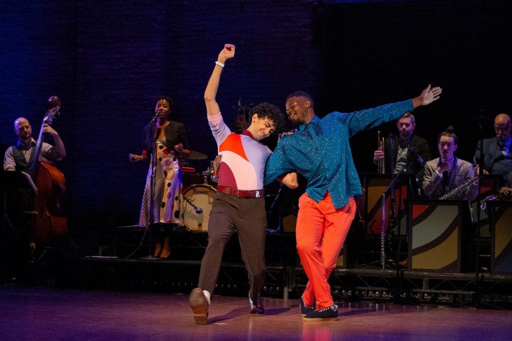 SW!NG OUT - (L-R) Caleb Teicher, Joshua McLean - Photo by Grace Kathryn Landefeld