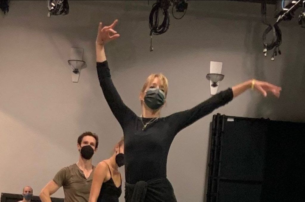 Jennifer Hart in rehearsal - Photo courtesy of NCI