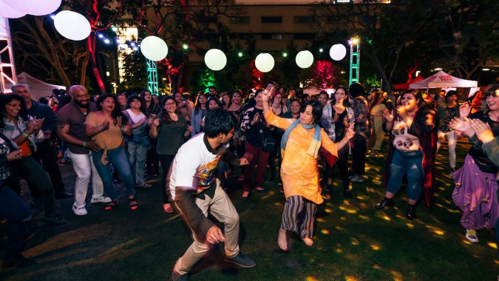 Dance DTLA Bollywood. Photo courtesy of the Music Center
