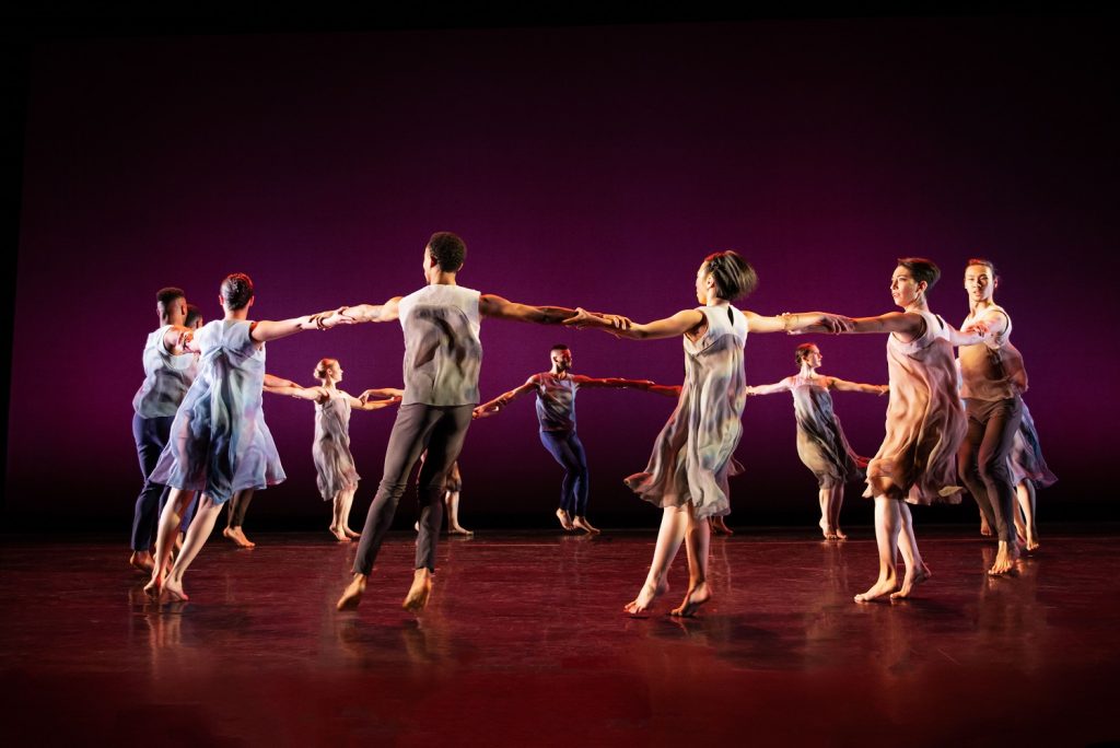 Limón Dance Company in Limón's "Psalm" - Photo by Christopher Jones