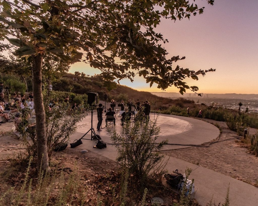 Baldwin Hills String Circle - Emersion Music - Photo courtesy of the artist.