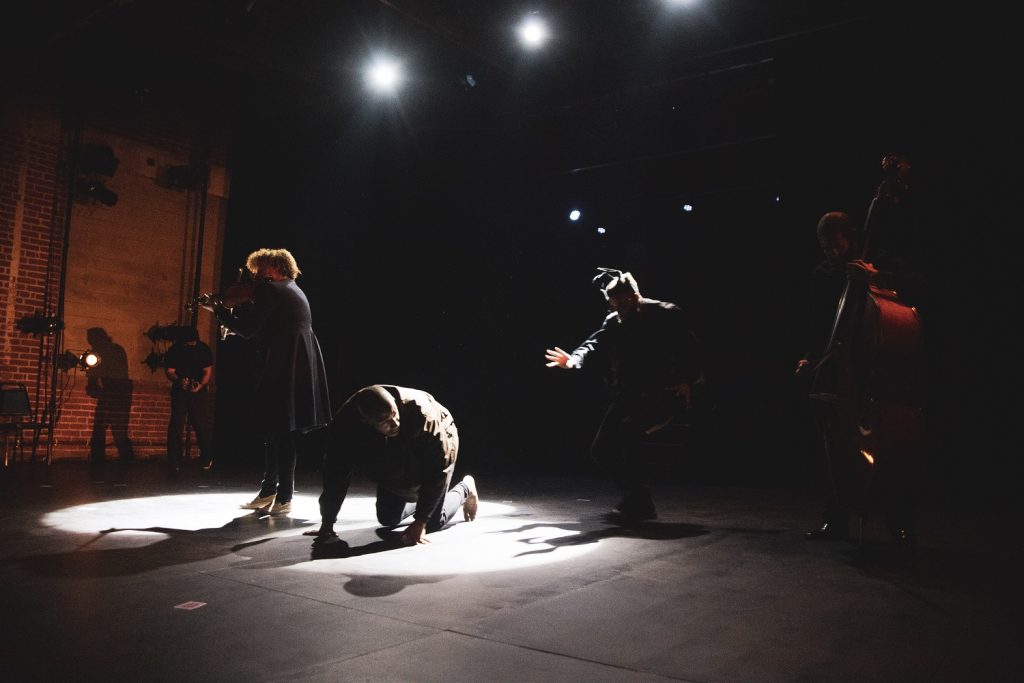 Emer Kinsella in performance - Photo by Rio Rodriques