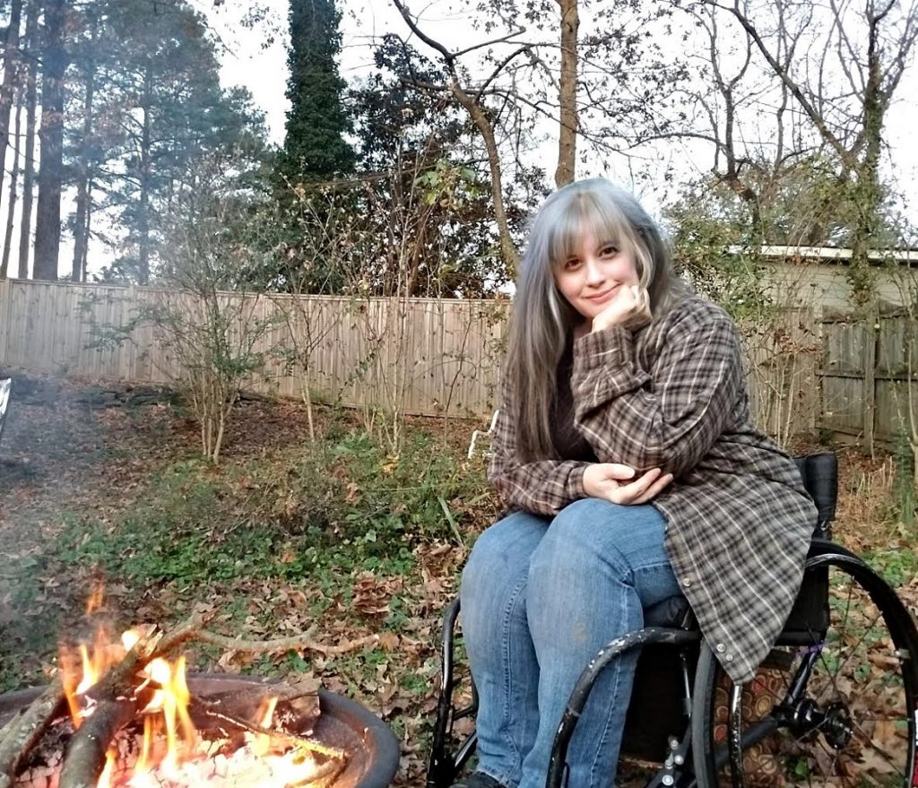 Lindy Dannelley (AKA Oji), professional integrated dancer, writer, published author, and living her most audacious life - Photo courtesy of the author.