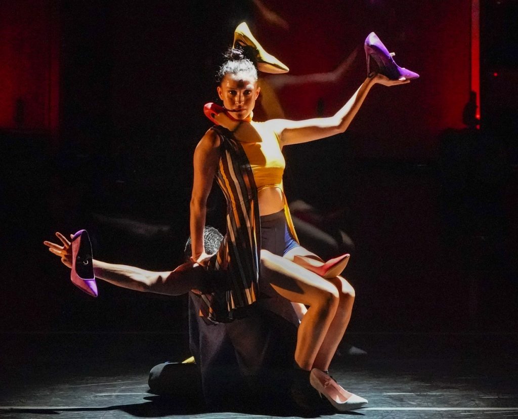 Ballet Hispánico: “Tiburones” by Annabelle Lopez Ochoa (pictured) Ballet Hispánico company dancers – Photo by Lawrence K. Ho