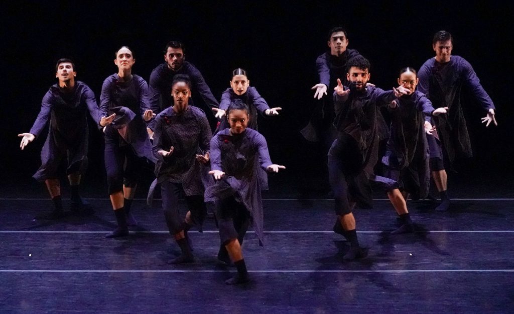 Ballet Hispánico: “18+1” by Gustavo Ramírez Sansano (pictured) Ballet Hispánico company dancers – Photo by Lawrence K. Ho