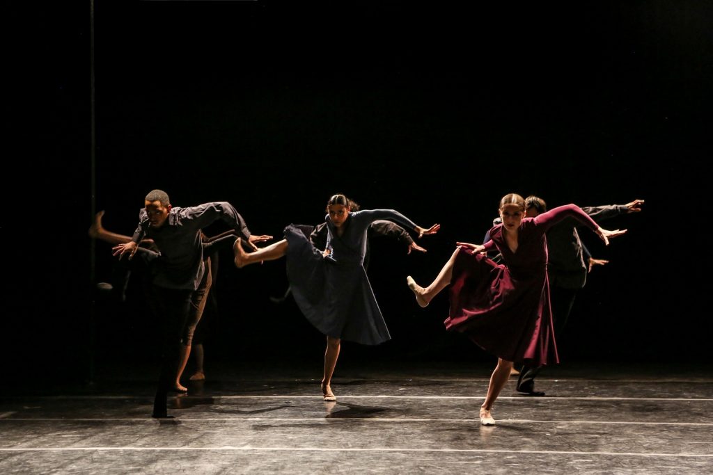 Joffrey Ballet Concert Group - "Babel" choreography by Bradely Shelver, Dancers: Antonia Garcia, Alfred L. Jordan II*, Aliya Janov, Nile Baker*, Laura Mendes, Matt Retcho, Jenna Rotondo, Devon Custalow, Ariel Marks, Ashley Nazzar, Hang-Yu Liu - Photo by Julie Lemberger
