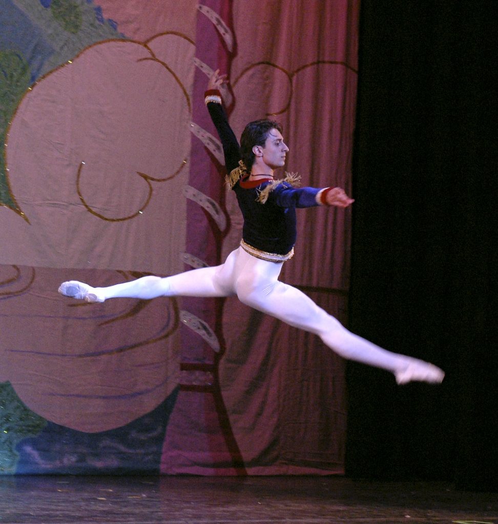 Artur Aleksanyan in The Nutcracker - Photo by Tom Pease
