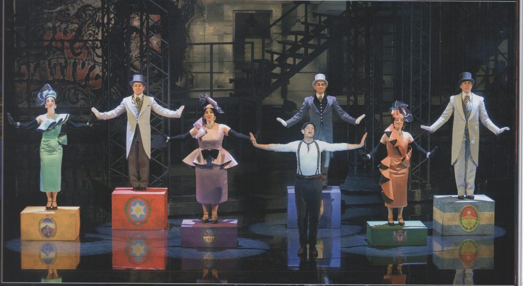 EVITA - Che and the Aristocracy - Photo courtesy of Vincent Paterson.