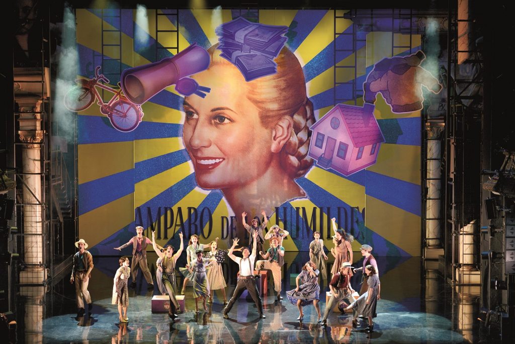 EVITA ensemble - 09.03.2016 at Ronacher Theater, Wien - Photo courtesy of Vincent Paterson.
