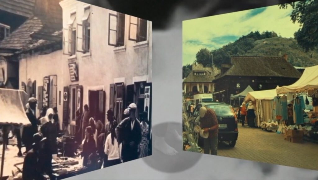 Scene from Karen Goodman's film "Dybbuk Remix: Dancing Between Worlds" - Screenshot by LADC