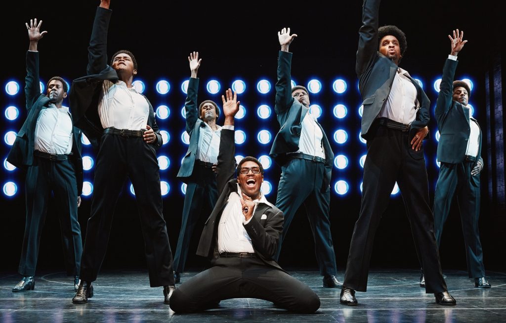 The National Touring Company of “ain’t too proud" - Photo by Emilio Madrid